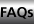 FAQ's page