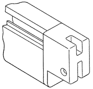 Main boom fitting, for ball raced gooseneck
