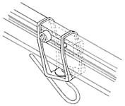 Adapter for 120a, to fit a round boom