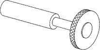 Mast/deck screw adjuster