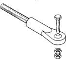 Servo/tiller arm ball joint connector