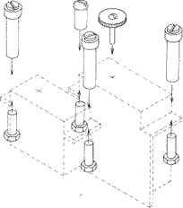 Quick release system for rc installation