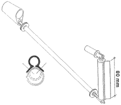 Gooseneck/kicking strut