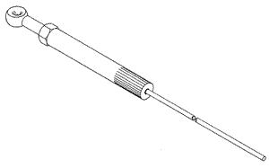 Rigging screw, single end
