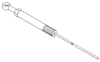Rigging screw, single end