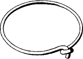 Luff tie