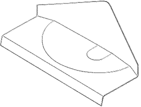 Centre deck, fore part