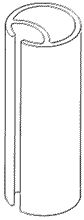 Carbon fibre groovy, 12.7 mm dia